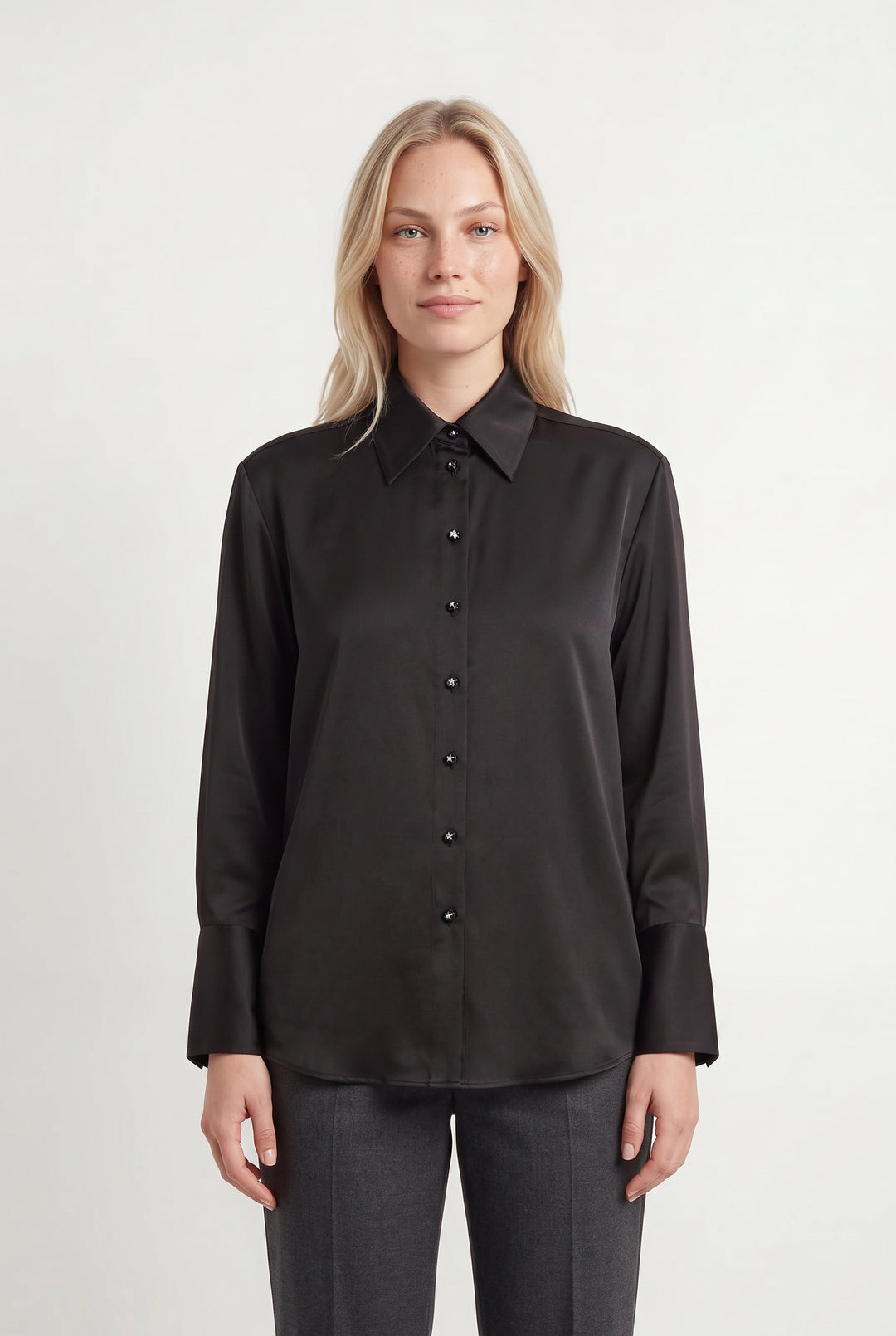 Chemisier Noire - Taille L/40