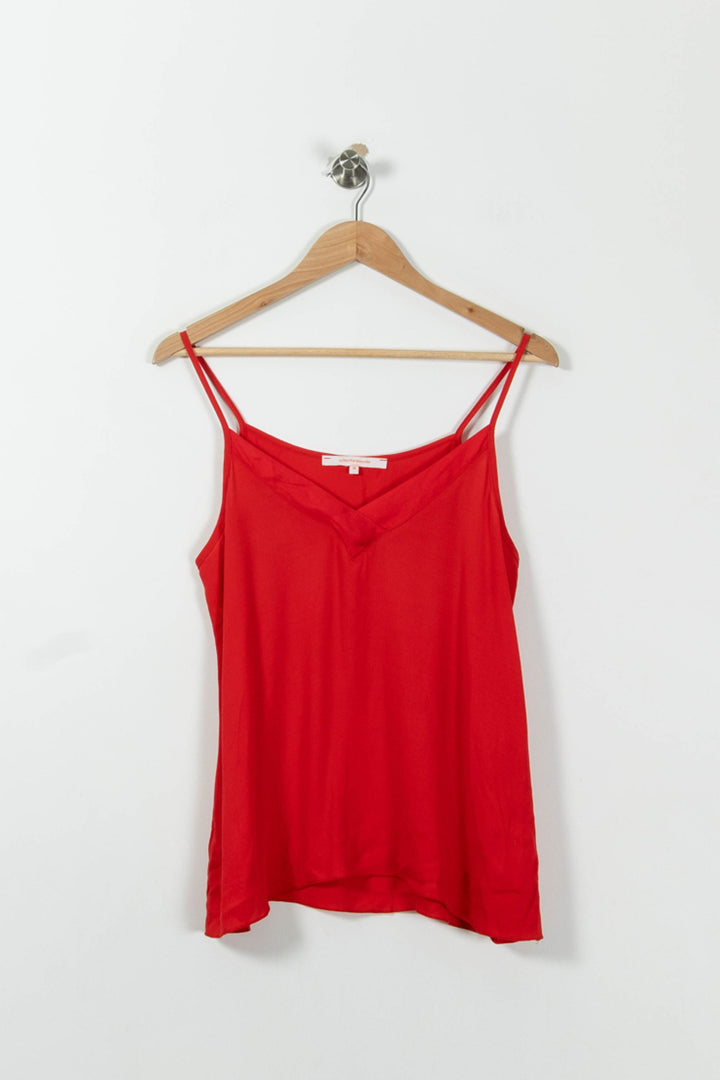 Débardeur Rouge - Taille M/38 de la marque La Fée Maraboutée | PARAD11317 - Vendu par Paradigme - Image 2