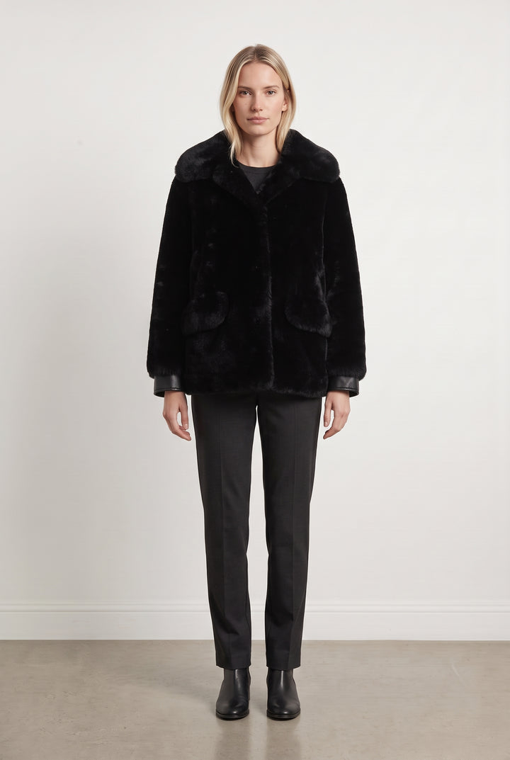 Manteau Noir - Taille S/36