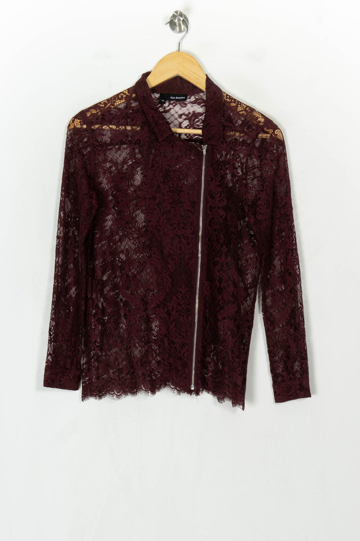 Chemisier Bordeaux - Taille XS/34