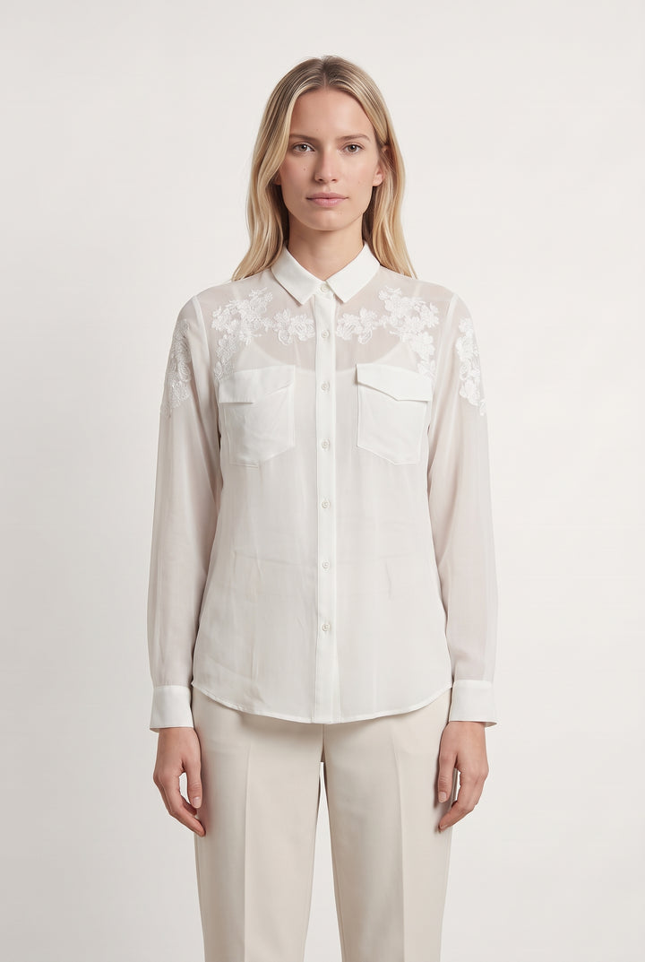 Chemisier Beige - Taille XS/34