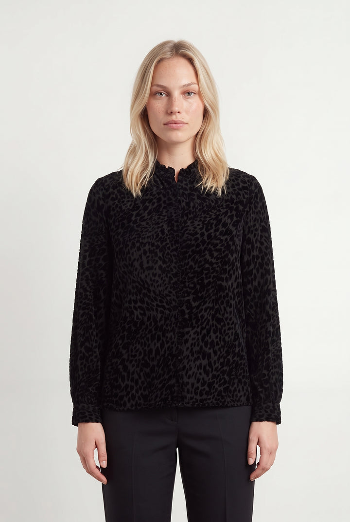 Chemisier Noire - Taille L/40