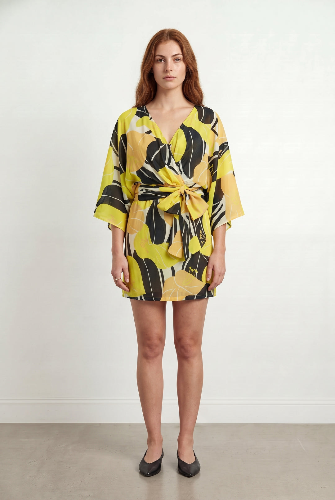 Robe Courte Jaune - Taille S/36