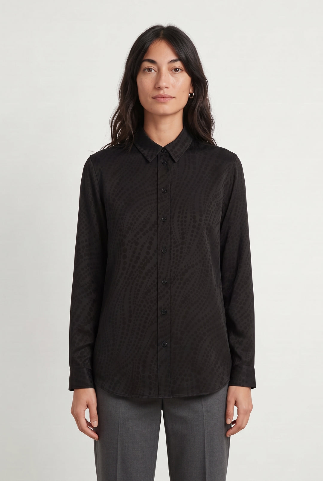 Chemisier Noire - Taille XS/34