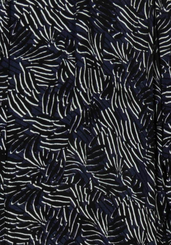 Robe Longue Bleu et Blanc - Taille L/40 de la marque La Fée Maraboutée | PARAD113368 - Vendu par Paradigme - Image 3