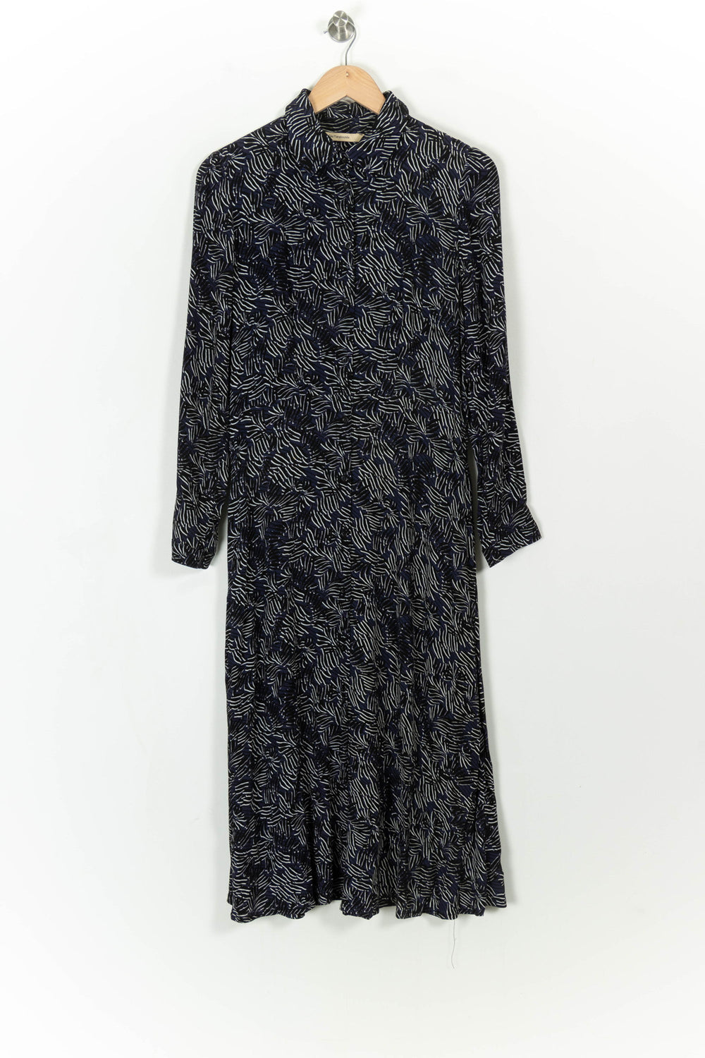 Robe Longue Bleu et Blanc - Taille L/40 de la marque La Fée Maraboutée | PARAD113368 - Vendu par Paradigme - Image 2