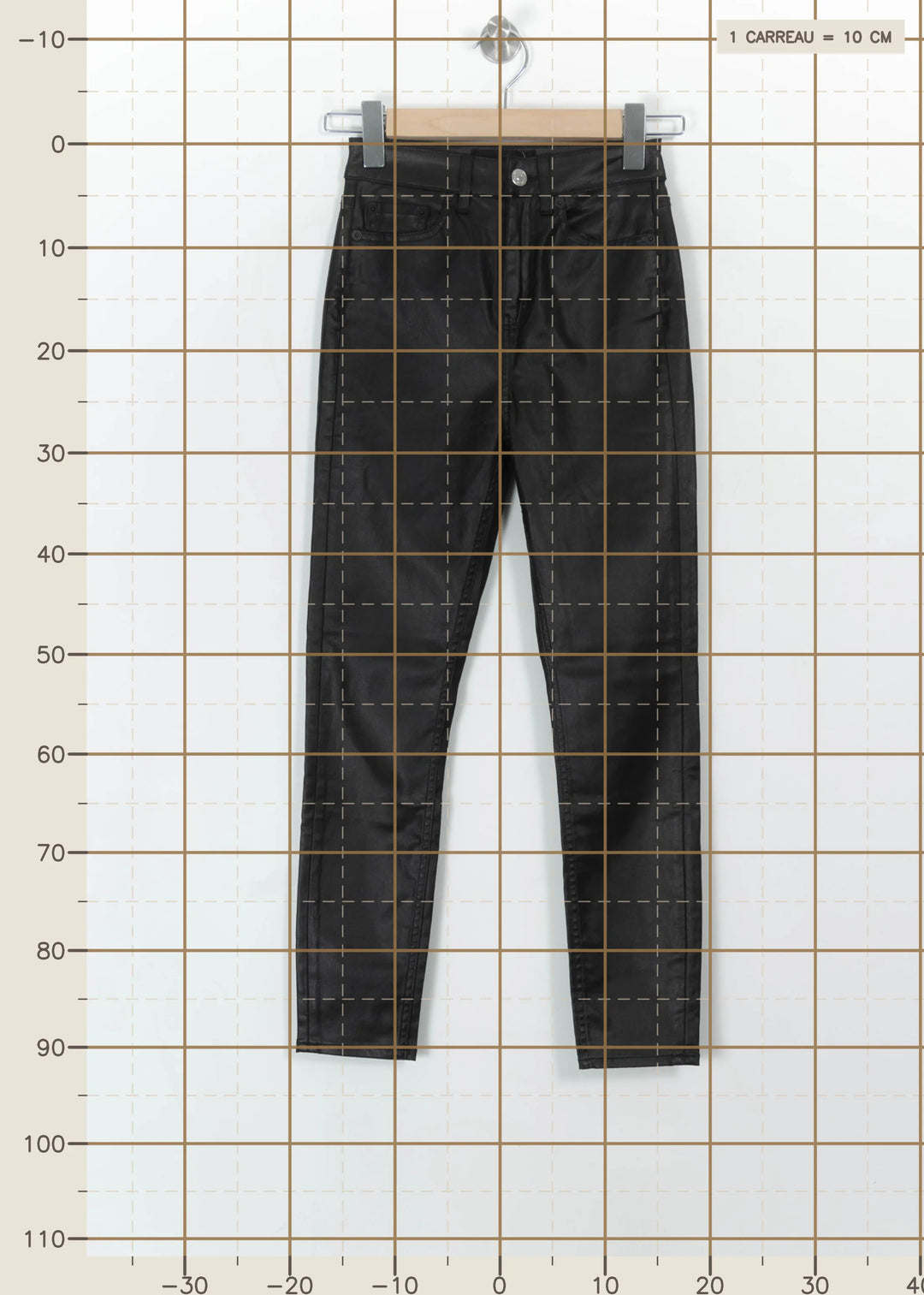 Jean Noir - Taille XS/34 de la marque The Kooples | PARAD113370 - Vendu par Paradigme - Image 4