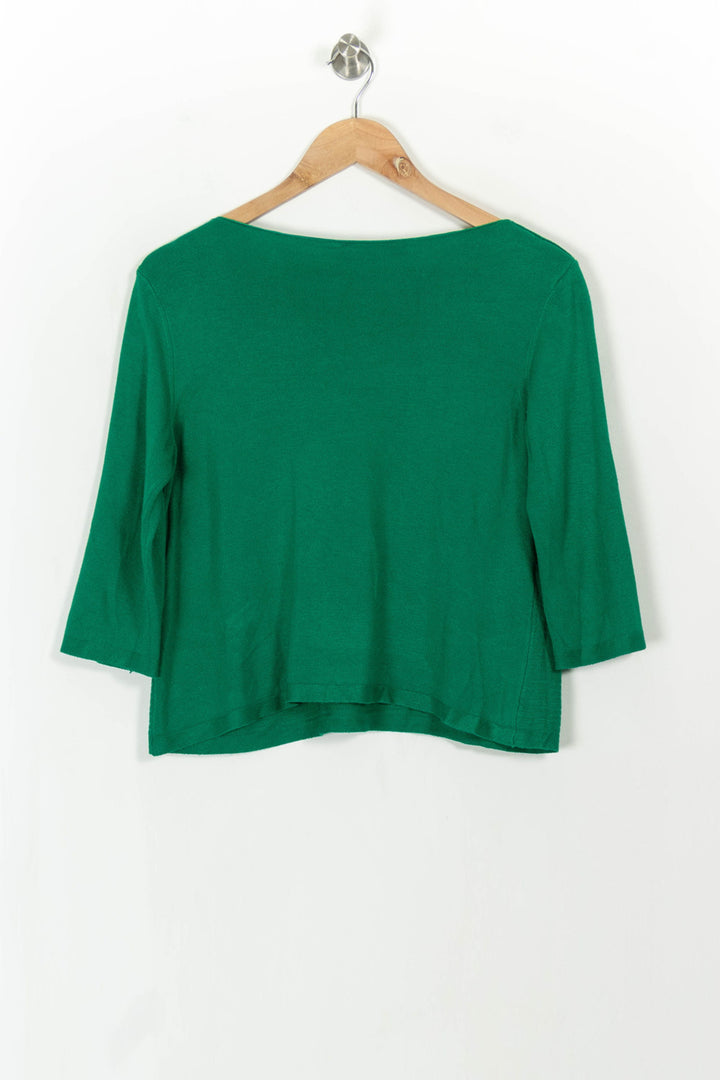 Blouse Verte - Taille S/36 de la marque La Fée Maraboutée | PARAD113372 - Vendu par Paradigme - Image 5