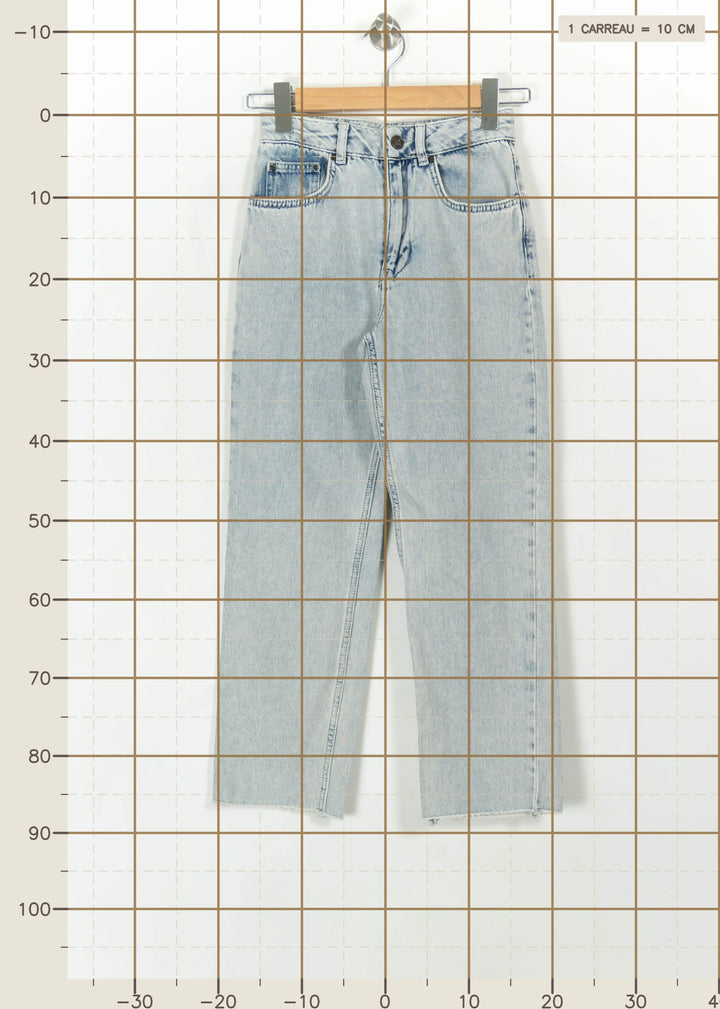 Jean Droit Bleu Clair - Taille XS/34 de la marque Vanessa Bruno | PARAD113374 - Vendu par Paradigme - Image 4