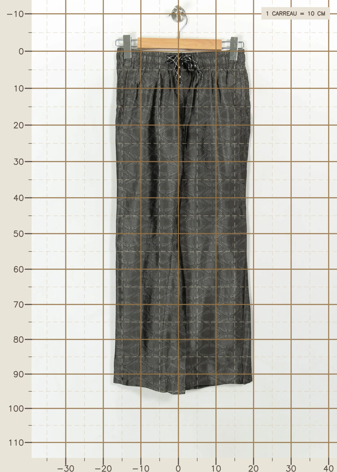 Pantalon Gris - Taille XS/34 de la marque Zadig&Voltaire | PARAD113377 - Vendu par Paradigme - Image 4