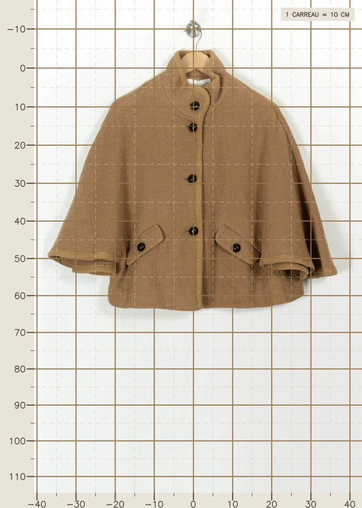 Cape Beige - Taille S/36 de la marque ba&sh | PARAD113379 - Vendu par Paradigme - Image 4