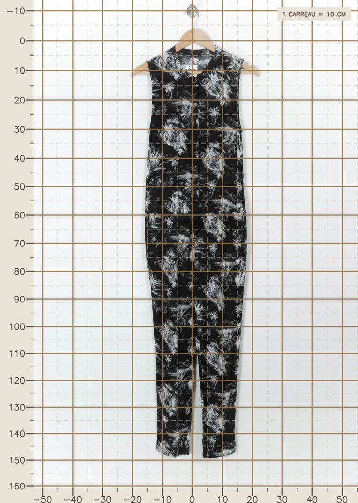 Combinaison Noire et Blanche - Taille M/38 de la marque IKKS | PARAD113380 - Vendu par Paradigme - Image 4