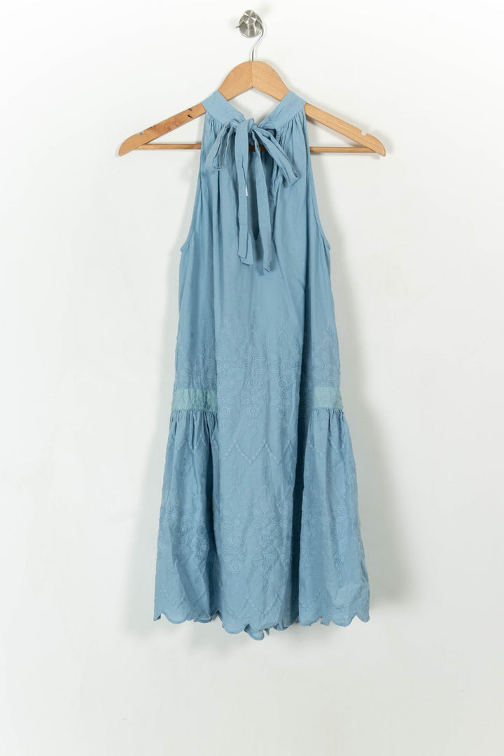 Robe Bleu - Taille XS/34 de la marque Petite Mendigote | PARAD113402 - Vendu par Paradigme - Image 5