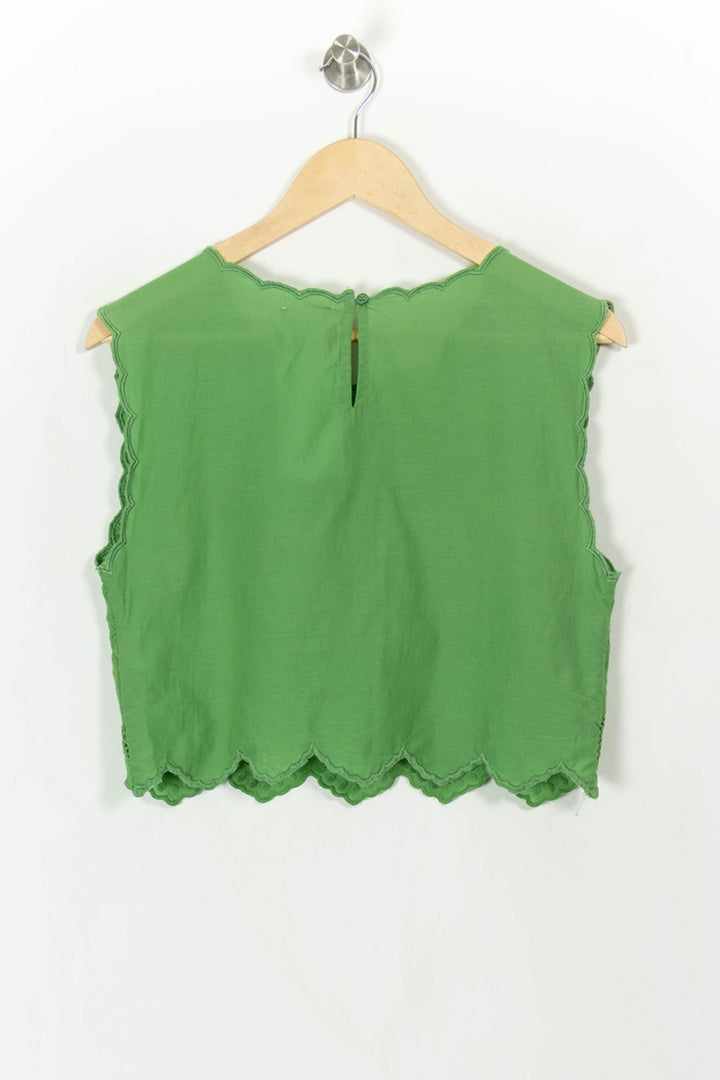 Top Vert - Taille S/36 de la marque Petite Mendigote | PARAD113403 - Vendu par Paradigme - Image 5