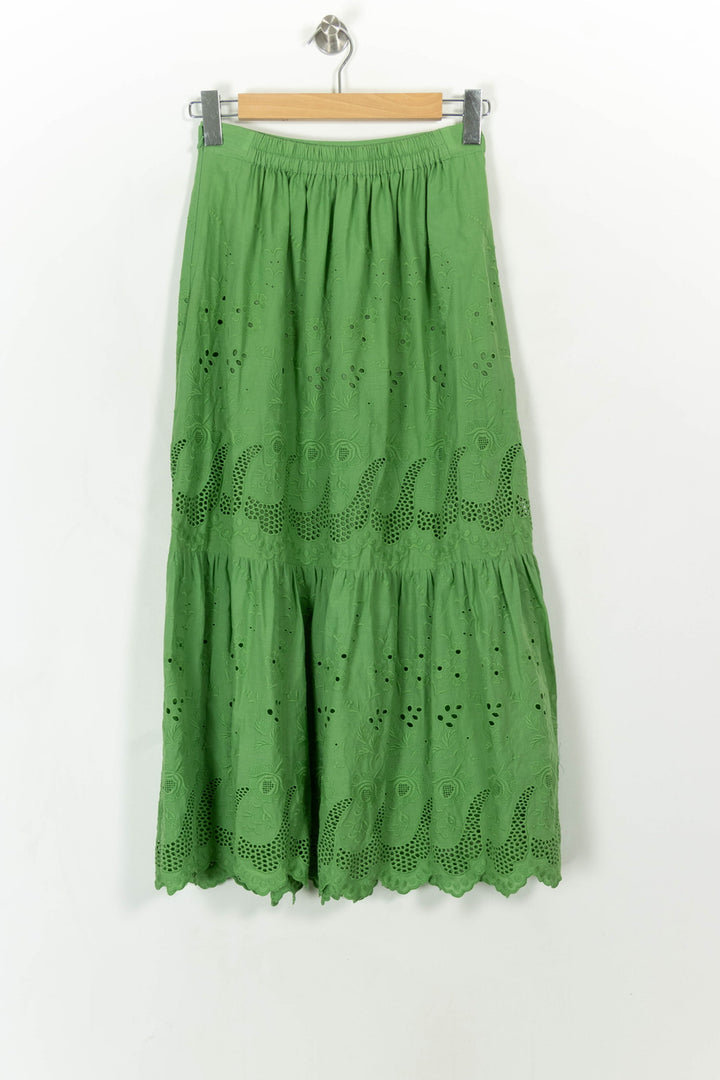 Jupe Longue Verte - Taille S/36 de la marque Petite Mendigote | PARAD113404 - Vendu par Paradigme - Image 5