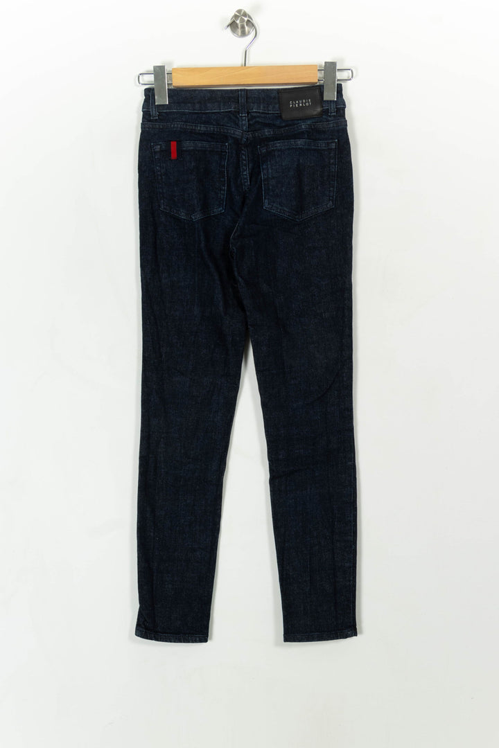 Jean Bleu - Taille XS/34 de la marque Claudie Pierlot | PARAD113409 - Vendu par Paradigme - Image 5