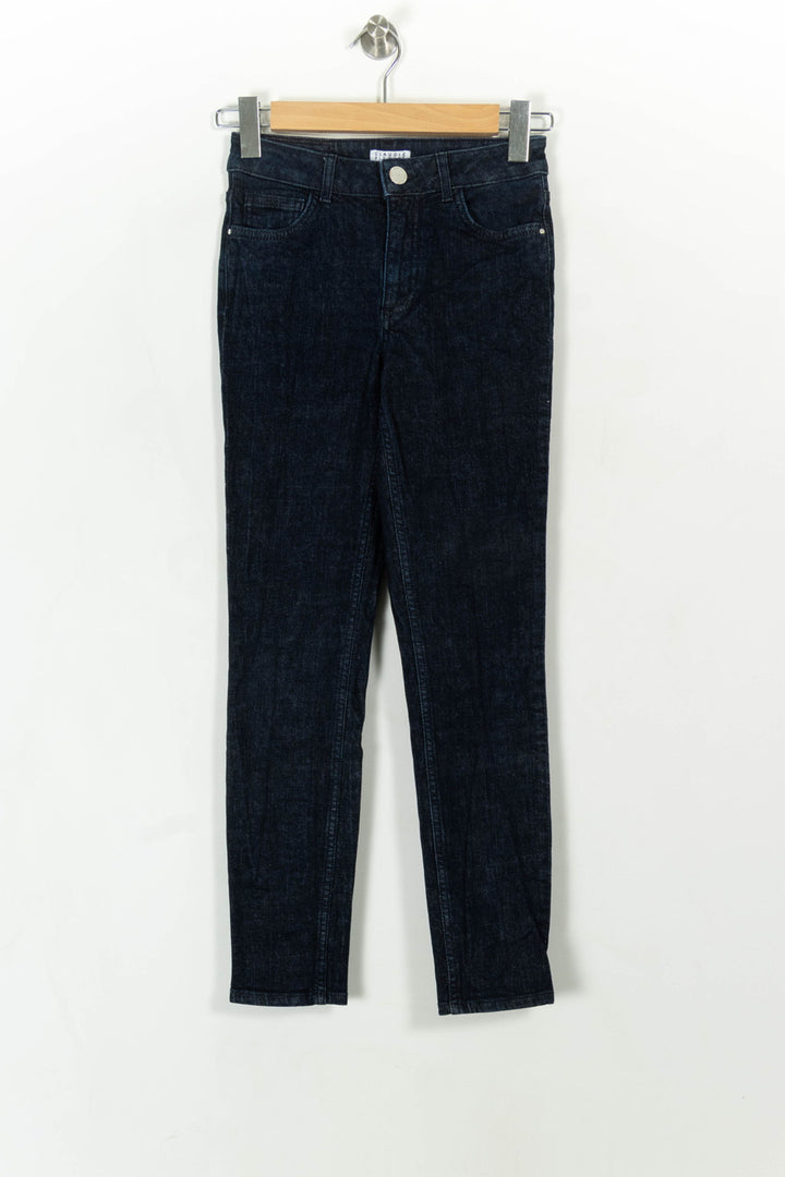 Jean Bleu - Taille XS/34 de la marque Claudie Pierlot | PARAD113409 - Vendu par Paradigme - Image 2