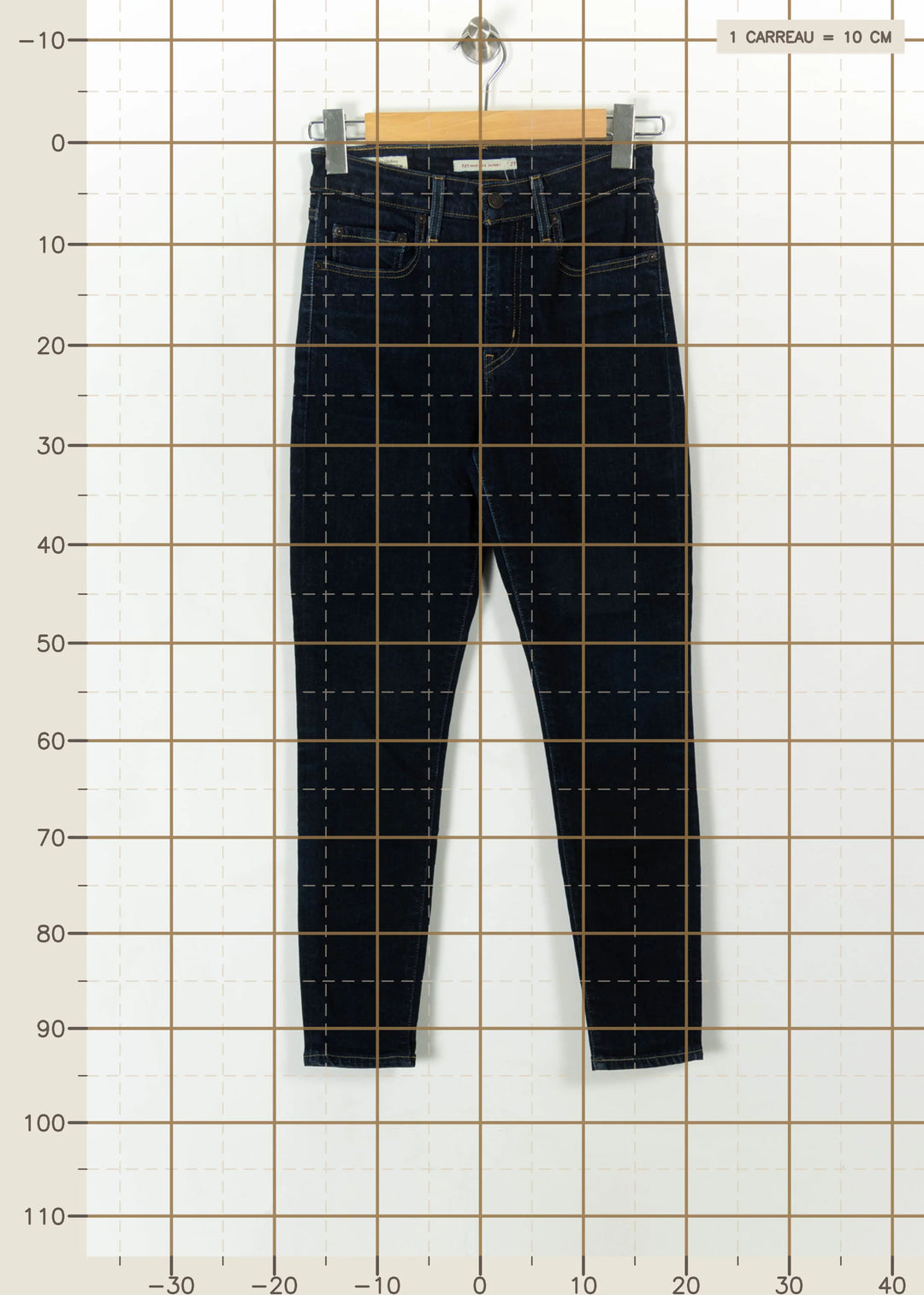 Jean Skinny Bleu - Taille S/36 de la marque Levi&