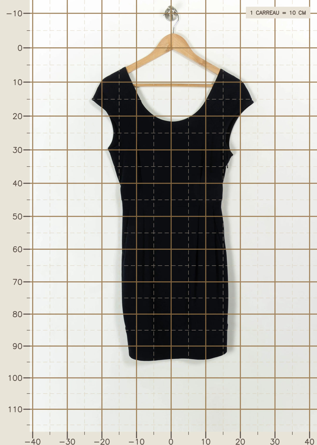Robe Courte Bleue - Taille S/36 de la marque Claudie Pierlot | PARAD113415 - Vendu par Paradigme - Image 4