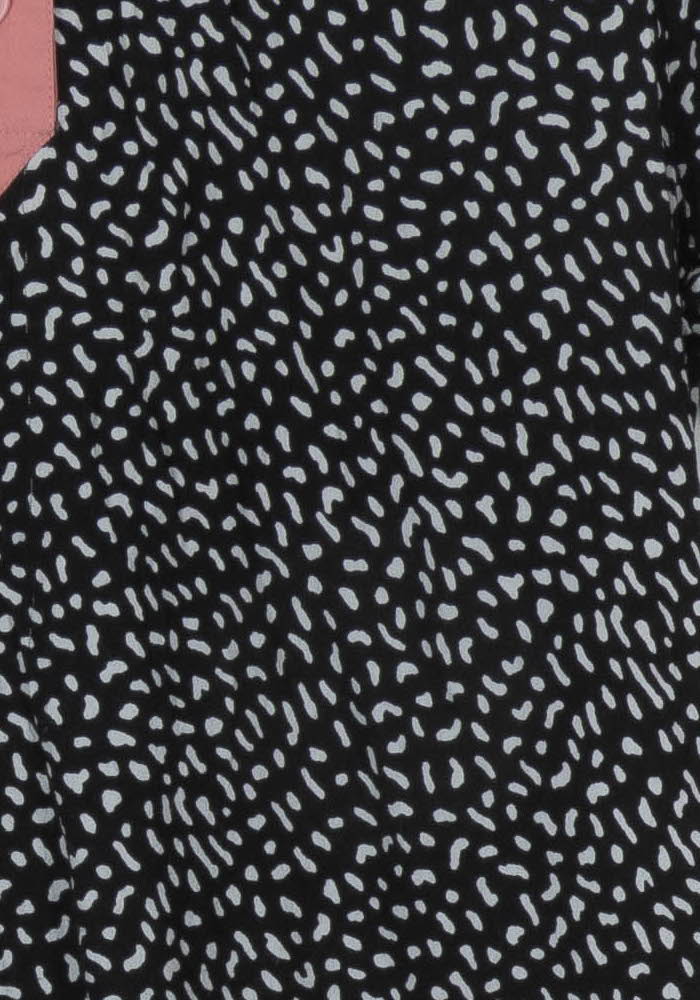 Chemisier Noir et Rose - Taille XL/42 de la marque Make My Lemonade | PARAD113418 - Vendu par Paradigme - Image 3