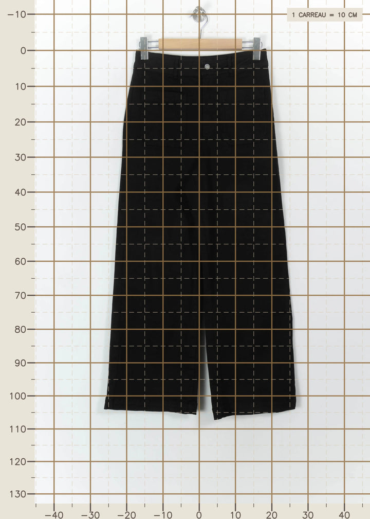 Jean Large Noir - Taille XL/42 de la marque Almé | PARAD113419 - Vendu par Paradigme - Image 4