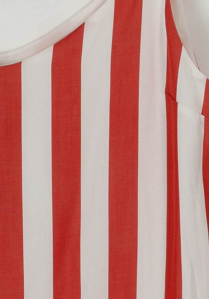 Robe Longue Rouge et Blanche - Taille XXL/44 de la marque Modetrotter | PARAD113429 - Vendu par Paradigme - Image 3