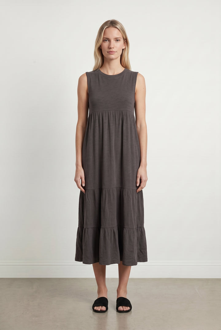 Robe Longue Grise - Taille XS/34 de la marque Léon &amp; Harper | PARAD113448 - Vendu par Paradigme - Image 1