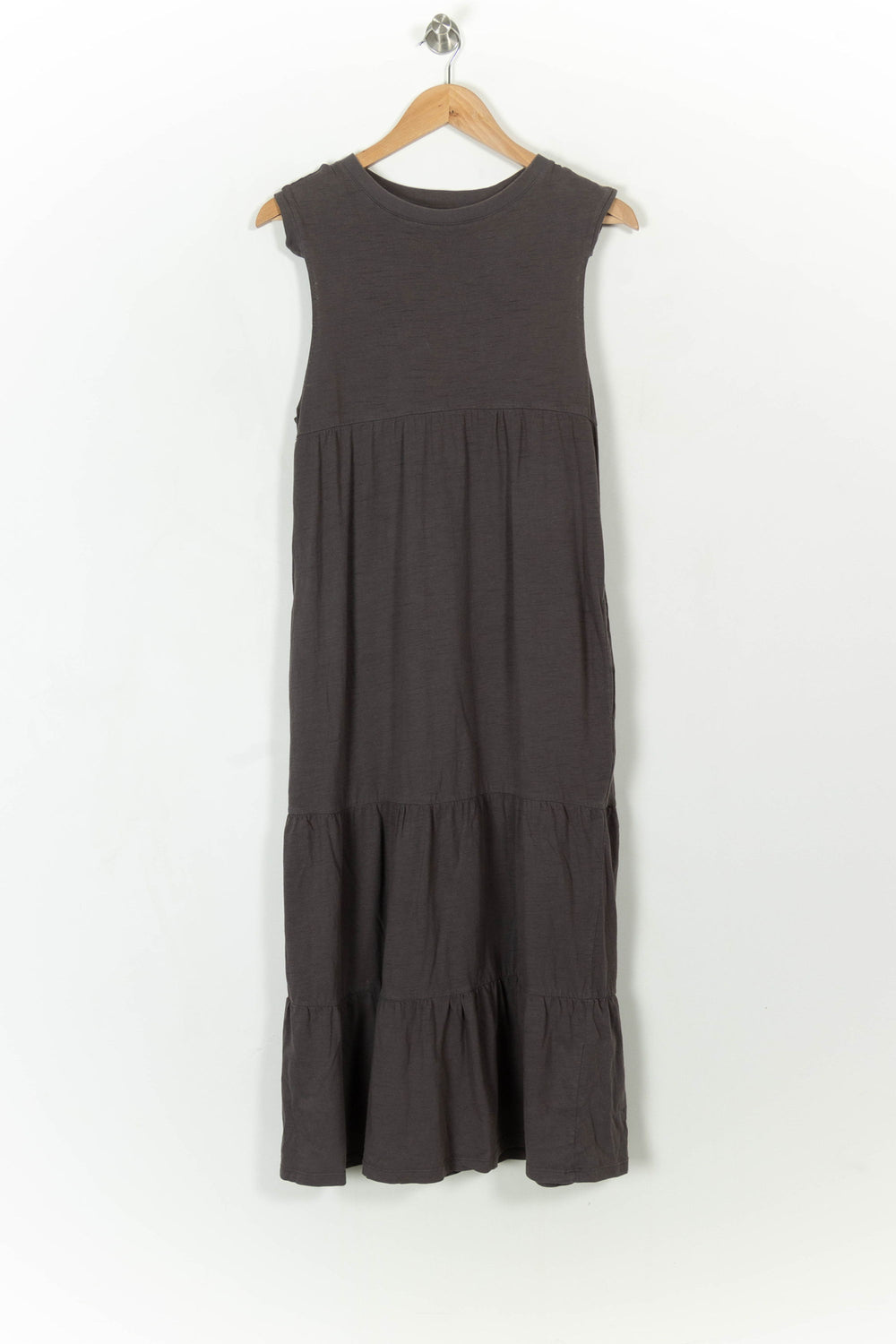 Robe Longue Grise - Taille XS/34 de la marque Léon & Harper | PARAD113448 - Vendu par Paradigme - Image 2
