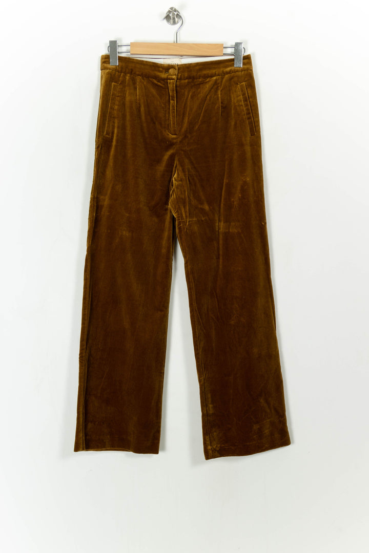 Pantalon Velours Marron - Taille L/40 de la marque Sézane | PARAD113456 - Vendu par Paradigme - Image 2