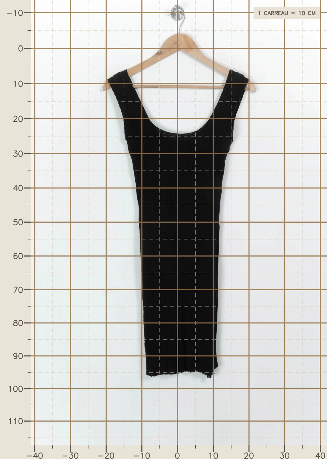 Robe Midi Noire - Taille M/38 de la marque Paul &amp; Joe | PARAD113458 - Vendu par Paradigme - Image 4