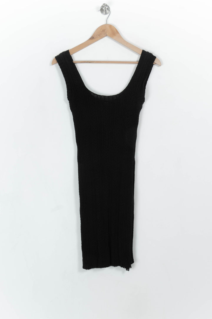 Robe Midi Noire - Taille M/38 de la marque Paul &amp; Joe | PARAD113458 - Vendu par Paradigme - Image 2