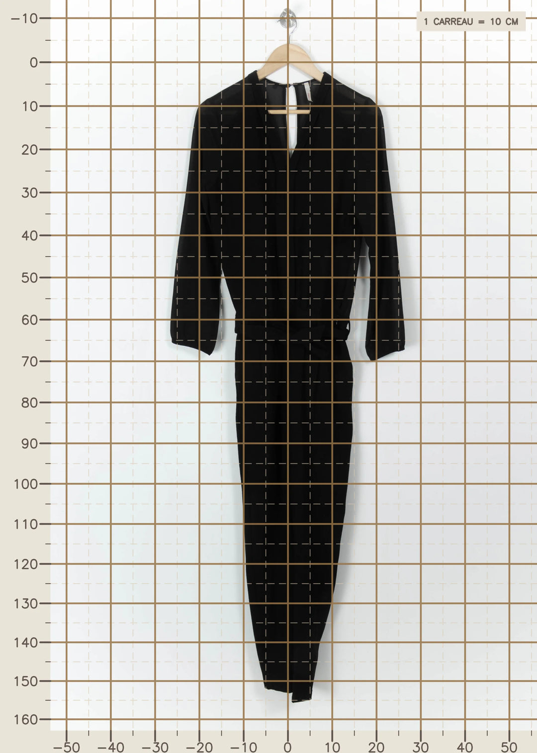 Combinaison Noire - Taille M/38 de la marque I.Code | PARAD113461 - Vendu par Paradigme - Image 4