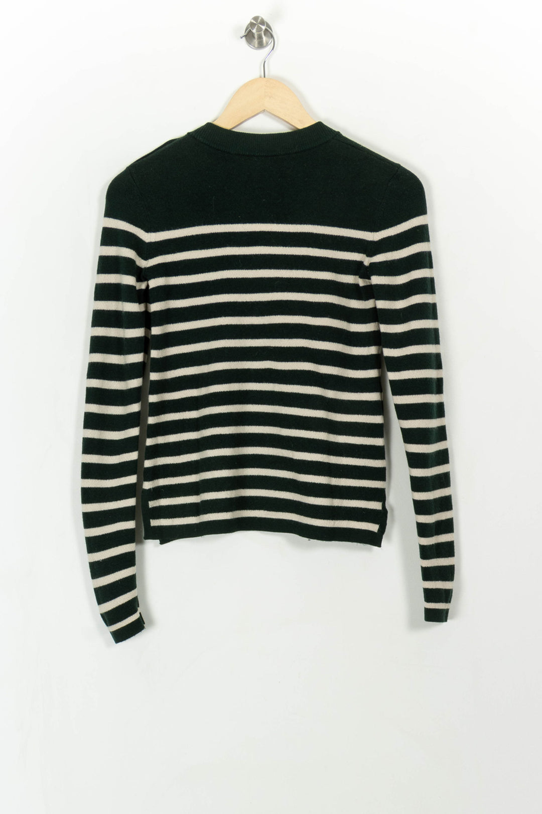 Marinière Verte et Blanche - Taille S/36 de la marque Comptoir des Cotonniers | PARAD113465 - Vendu par Paradigme - Image 5