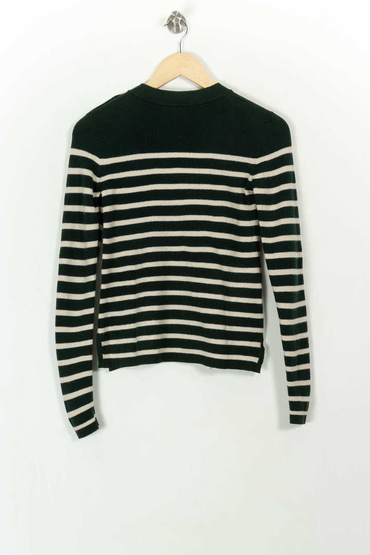 Marinière Verte et Blanche - Taille S/36 de la marque Comptoir des Cotonniers | PARAD113465 - Vendu par Paradigme - Image 5