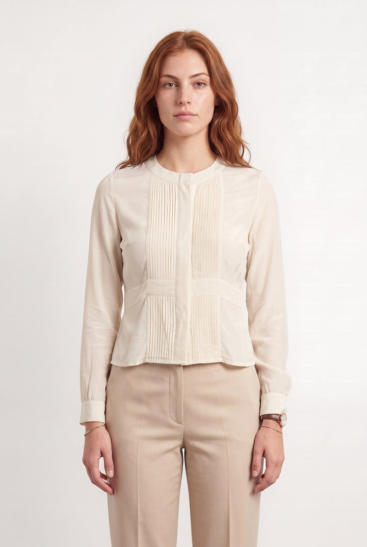 Blouse Beige - Taille S/36 de la marque Maison 123 | PARAD113466 - Vendu par Paradigme - Image 1