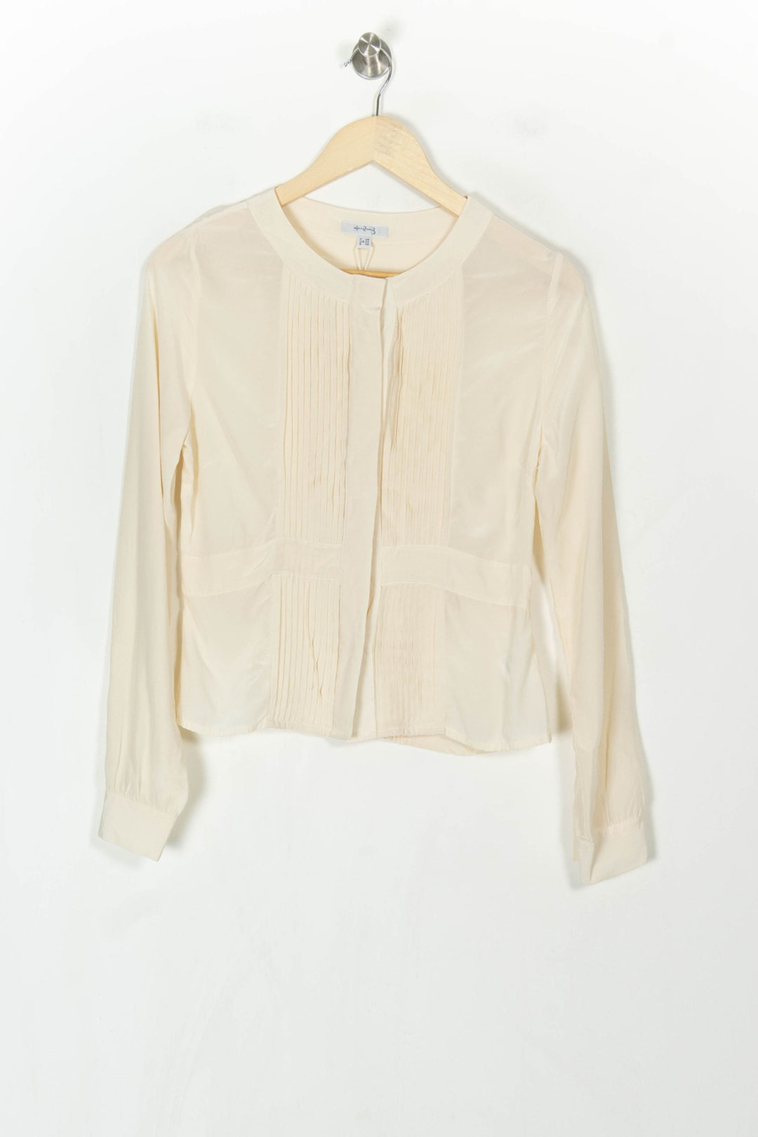 Blouse Beige - Taille S/36 de la marque Maison 123 | PARAD113466 - Vendu par Paradigme - Image 2