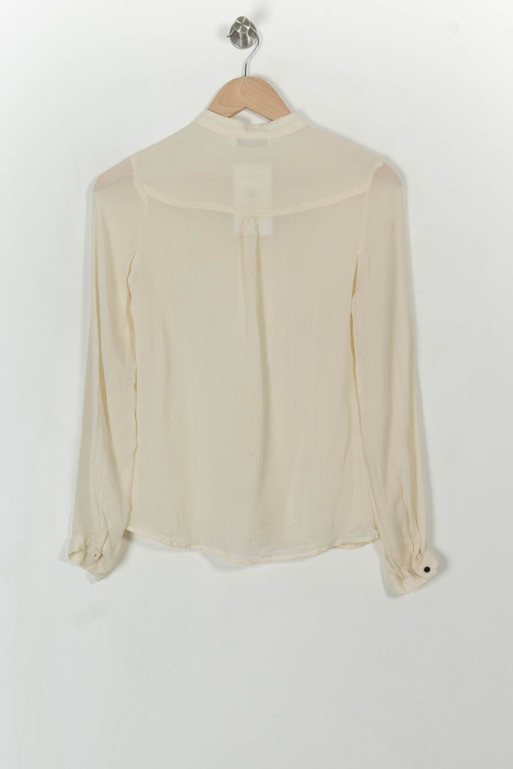 Blouse Beige - Taille S/36 de la marque Comptoir des Cotonniers | PARAD113467 - Vendu par Paradigme - Image 5