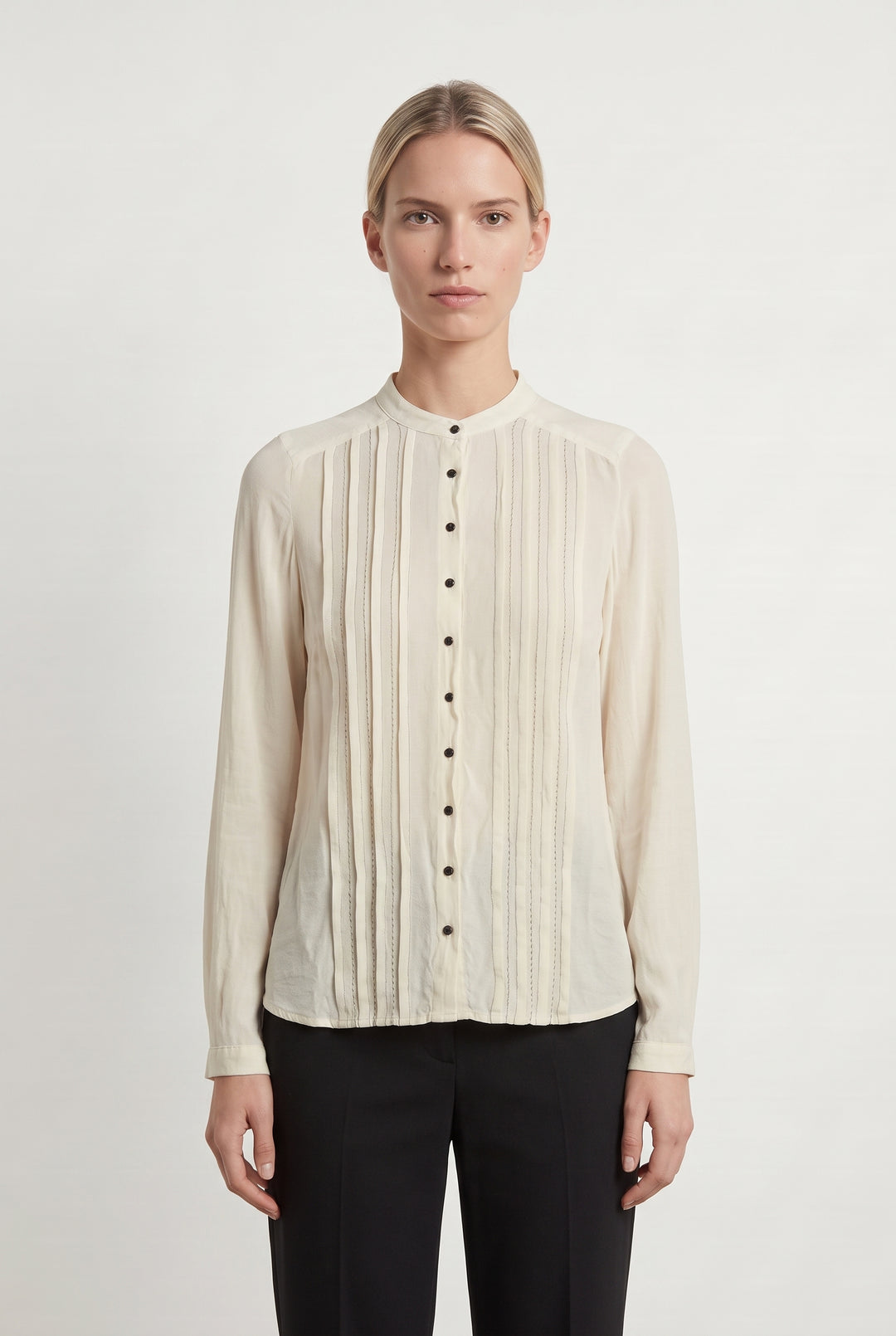 Blouse Beige - Taille S/36 de la marque Comptoir des Cotonniers | PARAD113467 - Vendu par Paradigme - Image 1