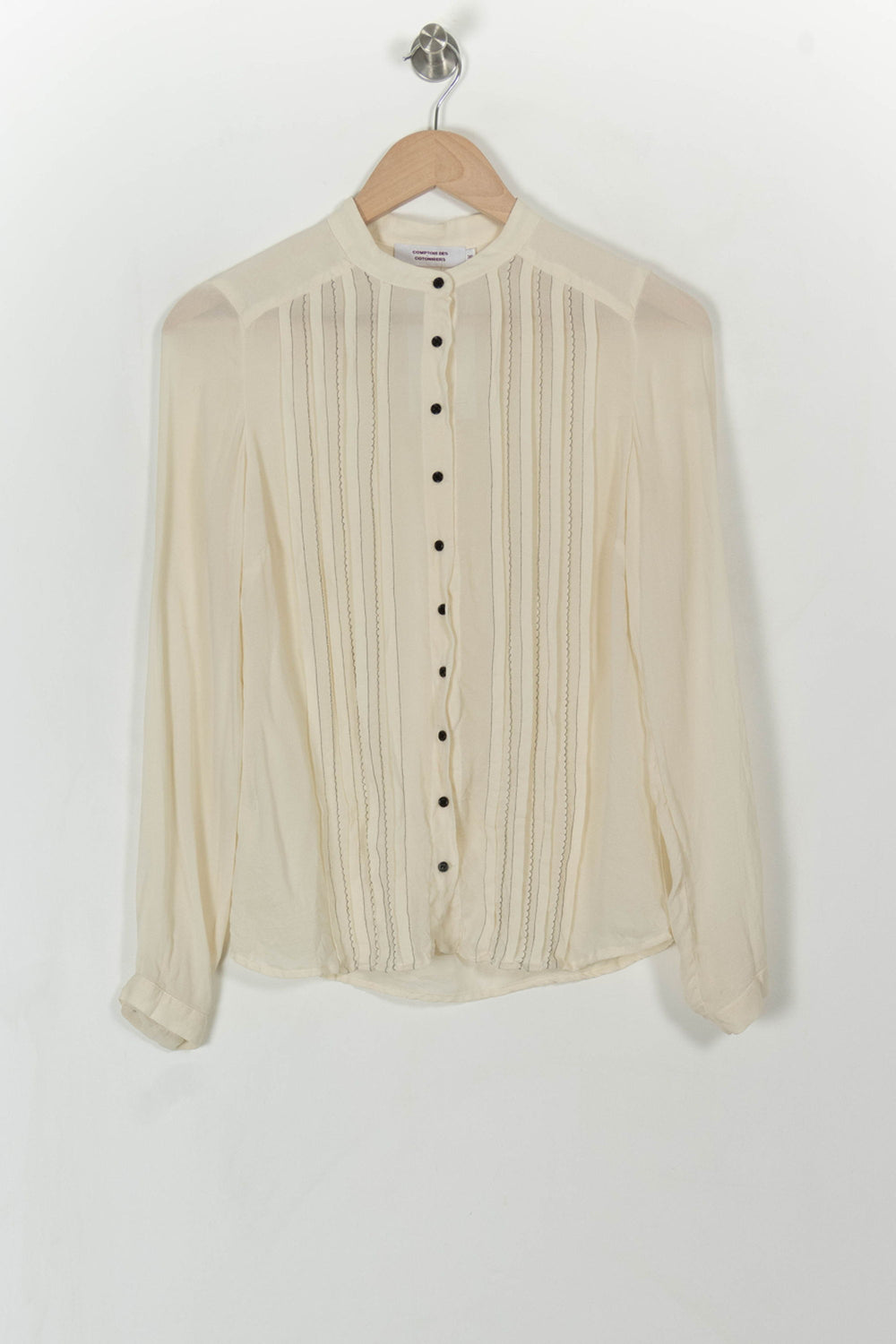 Blouse Beige - Taille S/36 de la marque Comptoir des Cotonniers | PARAD113467 - Vendu par Paradigme - Image 2