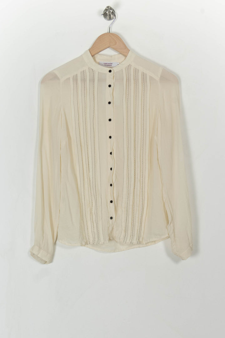 Blouse Beige - Taille S/36 de la marque Comptoir des Cotonniers | PARAD113467 - Vendu par Paradigme - Image 2