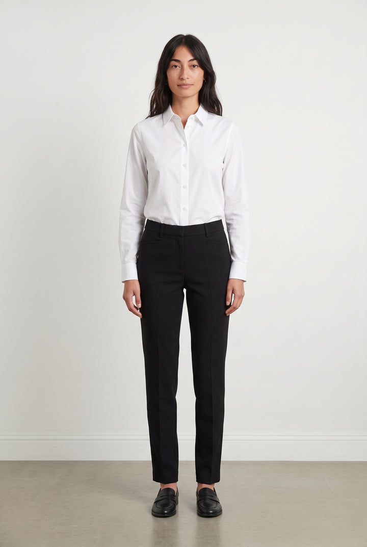 Pantalon Cigarette Noir - Taille S/36 de la marque Maison 123 | PARAD113471 - Vendu par Paradigme - Image 1
