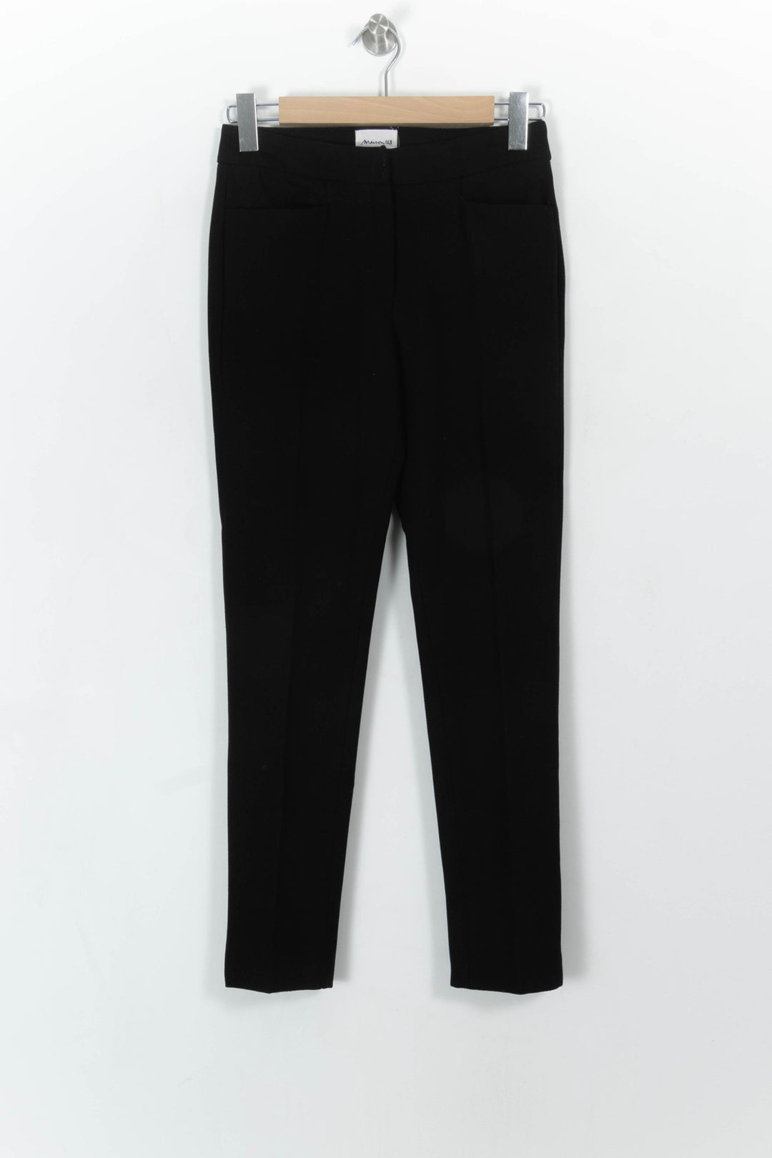 Pantalon Cigarette Noir - Taille S/36 de la marque Maison 123 | PARAD113471 - Vendu par Paradigme - Image 2