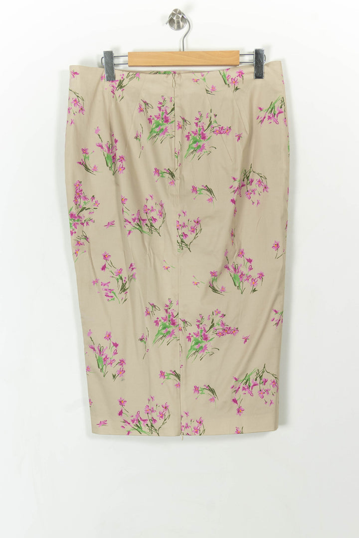 Jupe Crayon Beige et Rose - Taille XXL/44 de la marque Marina Rinaldi | PARAD113472 - Vendu par Paradigme - Image 5