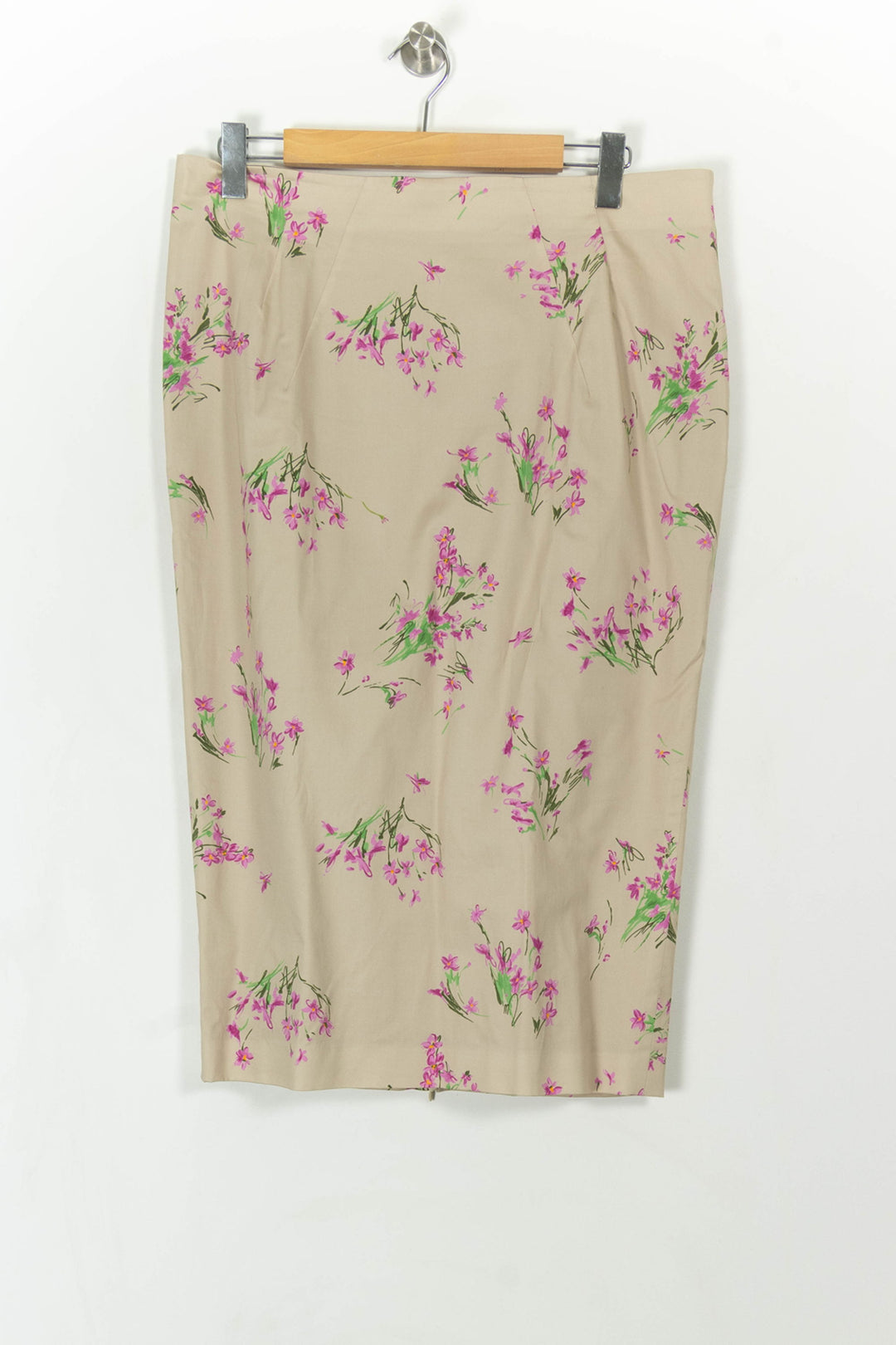 Jupe Crayon Beige et Rose - Taille XXL/44 de la marque Marina Rinaldi | PARAD113472 - Vendu par Paradigme - Image 2