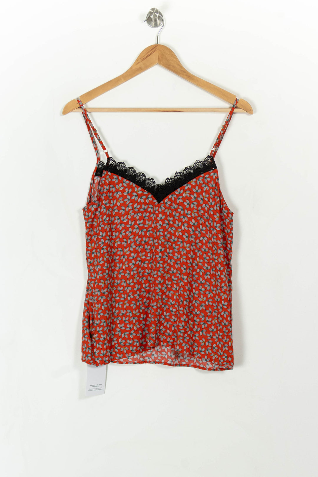 Caraco Rouge et Noir - Taille M/38 de la marque I.Code | PARAD113480 - Vendu par Paradigme - Image 5