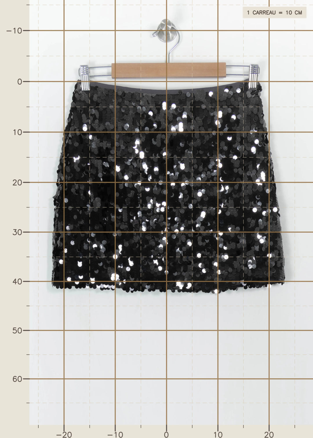 Jupe Courte Noire - Taille M/38 de la marque Soeur | PARAD113484 - Vendu par Paradigme - Image 4