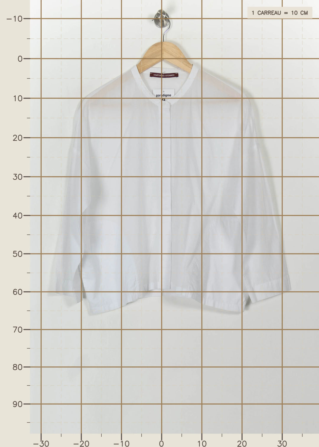 Chemise Blanche - Taille S/36 de la marque Comptoir des Cotonniers | PARAD113487 - Vendu par Paradigme - Image 4