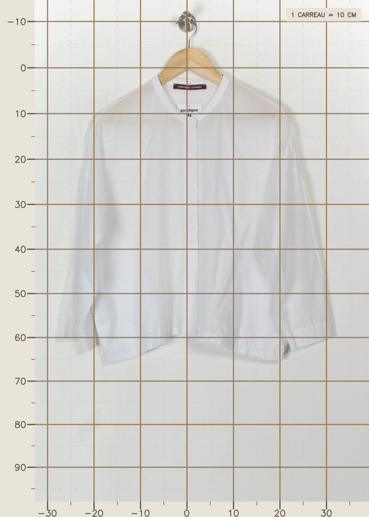 Chemise Blanche - Taille S/36 de la marque Comptoir des Cotonniers | PARAD113487 - Vendu par Paradigme - Image 4