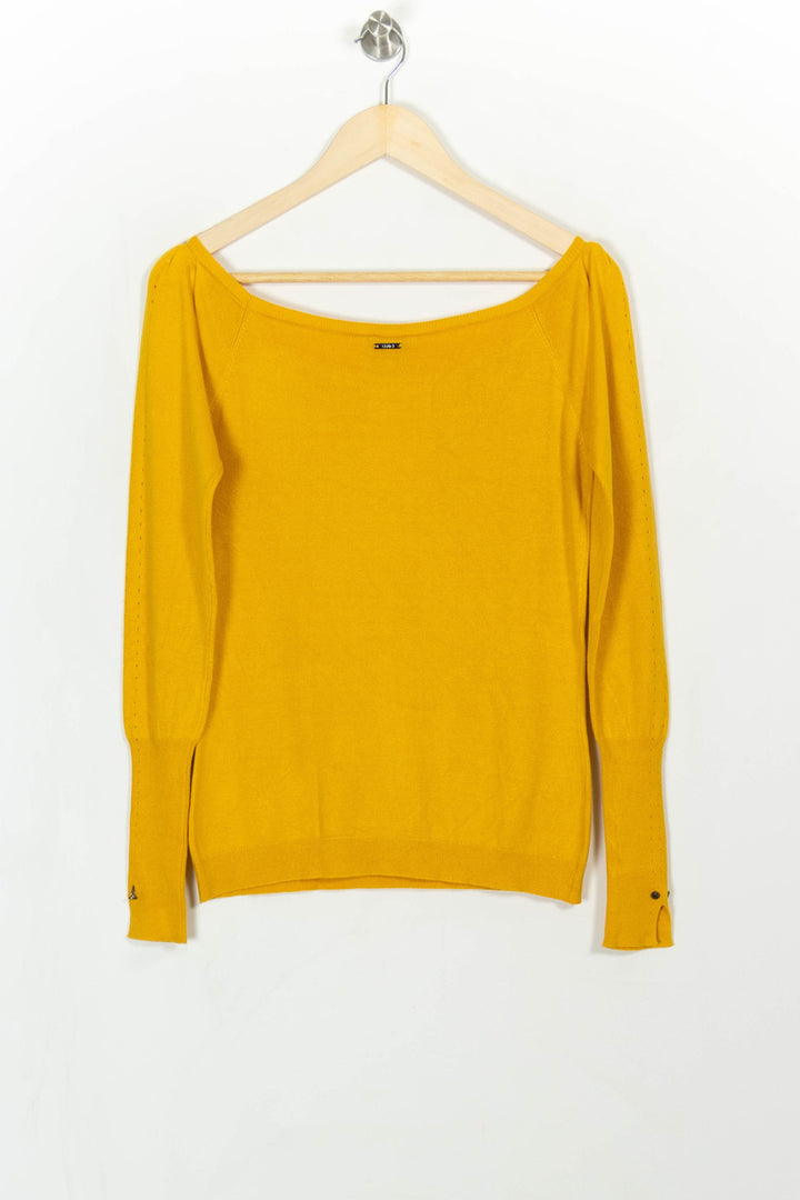 Pull Jaune - Taille M/38 de la marque Liu Jo | PARAD113490 - Vendu par Paradigme - Image 5