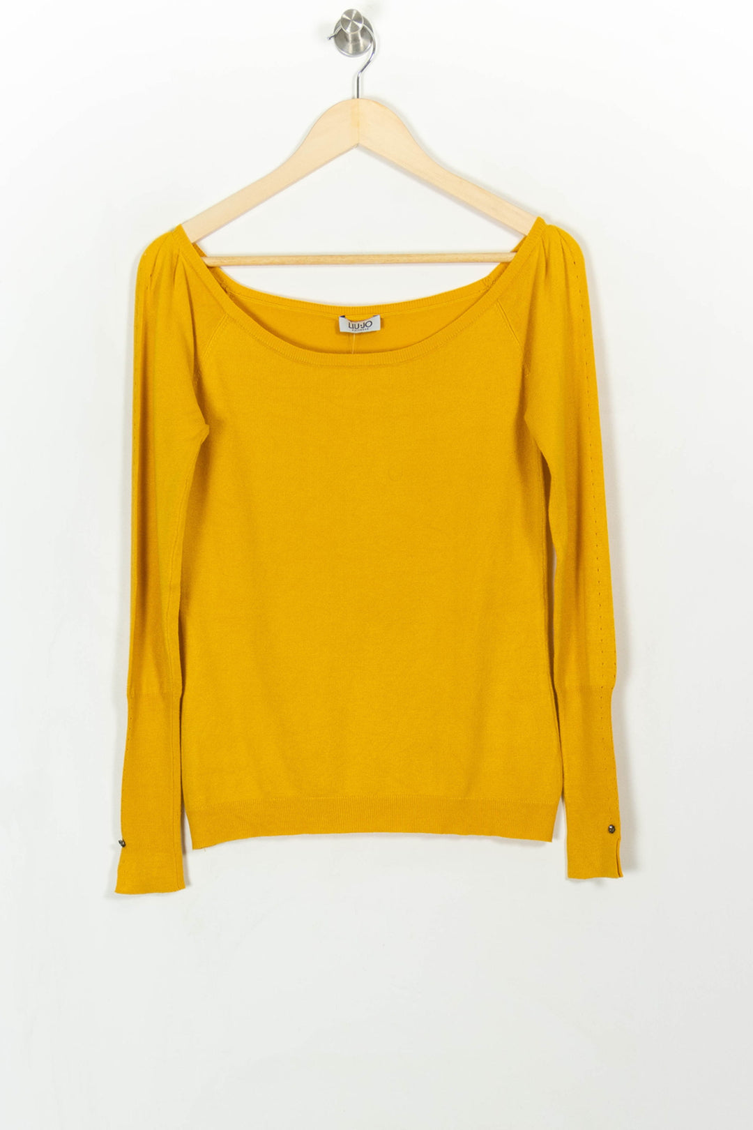 Pull Jaune - Taille M/38 de la marque Liu Jo | PARAD113490 - Vendu par Paradigme - Image 2